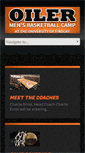 Mobile Screenshot of oilerbasketballteamcamp.com